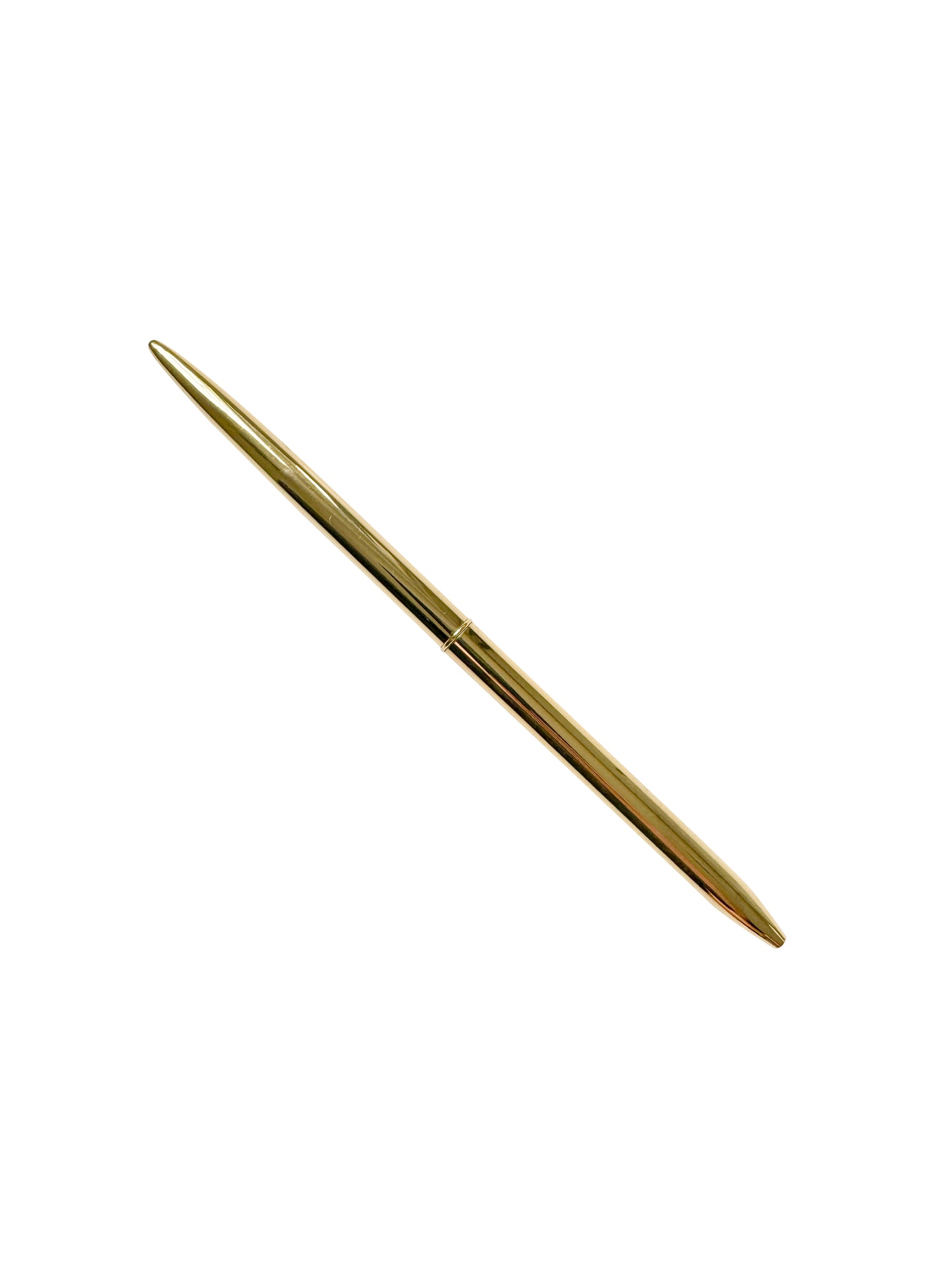 CANETA MINIMAL DOURADA